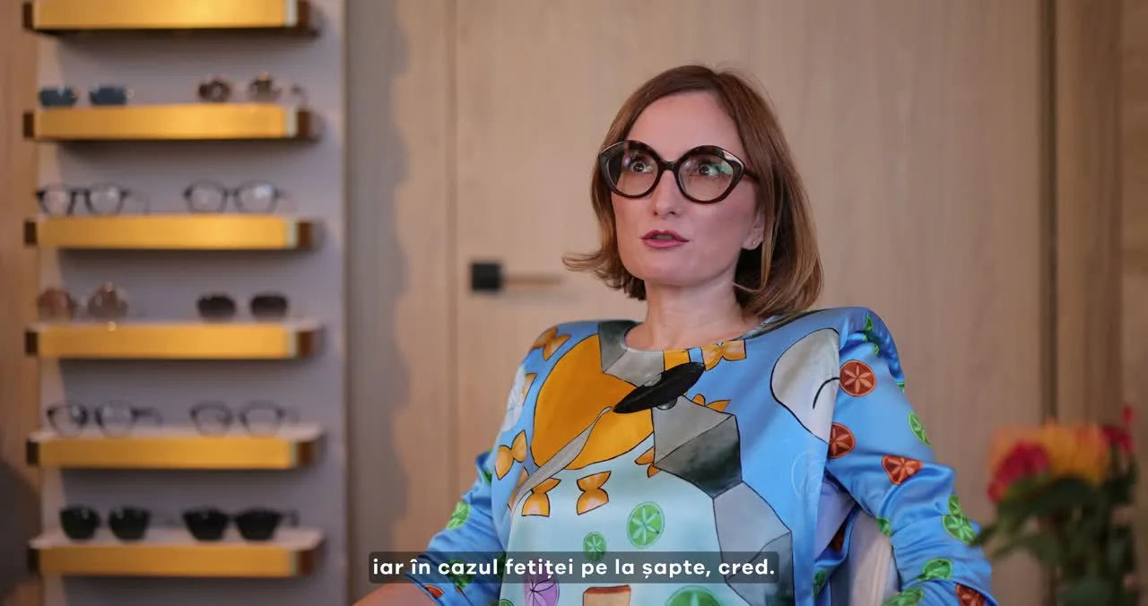 Paula Herlo și Claudiu Sima — miopia la copii, episod Back to School